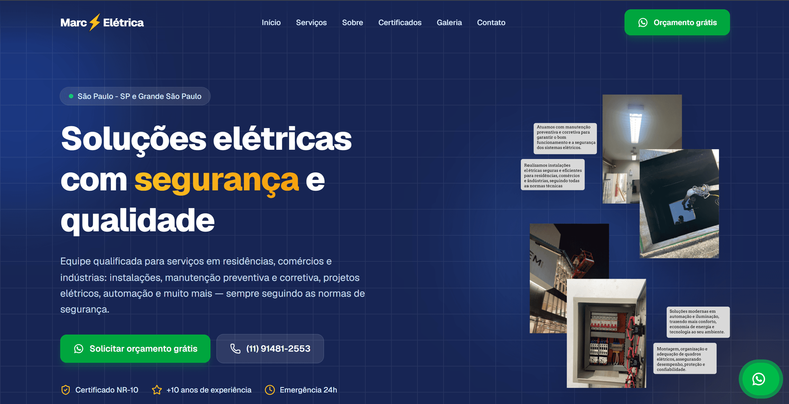 Marc Elétrica: screenshot 1